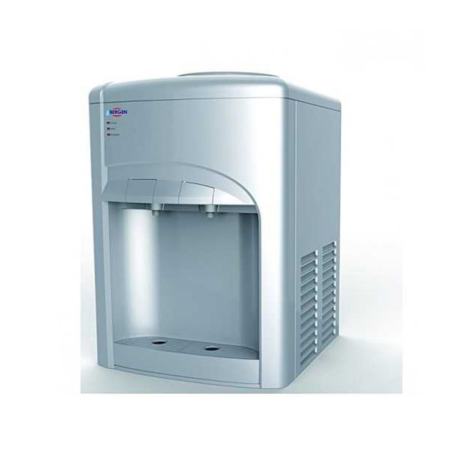 موزع مياه بيرجن مكتبى بارد و ساخن 4 لتر سيلفر BY T5 SELECTOR